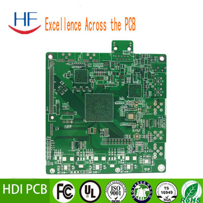 Multilayer turnkey HDI PCB การผลิตการประกอบการ Immersion Gold