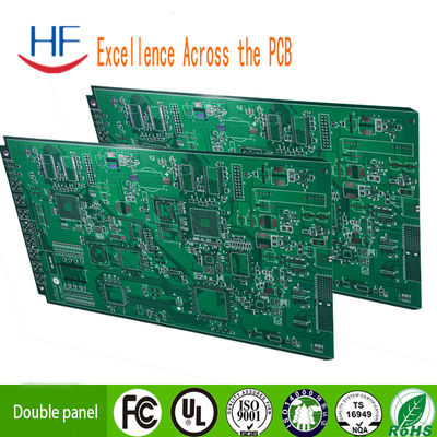 Ru 94v0 บอร์ดวงจร PCB ที่แข็งแรงสําหรับคอมพิวเตอร์ สีเขียว