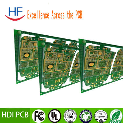 PCB บอร์ดวงจรพิมพ์ fr4 บอร์ดวงจรพิมพ์ HDI PCB น้ํามันดํา