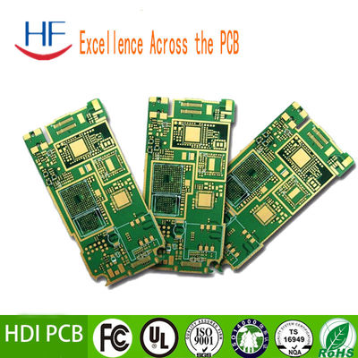 HDI 1.0mm FR4 รีบหมุน PCB ประกอบการผลิต OSP impedance