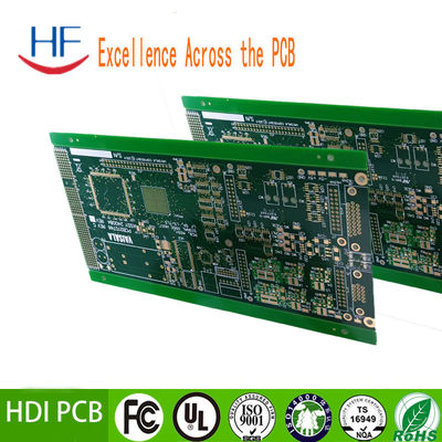 HDI 1.0mm FR4 รีบหมุน PCB ประกอบการผลิต OSP impedance