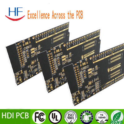 การดําน้ําทอง HDI 1 oz FR4 PCB พิมพ์แผ่นวงจร