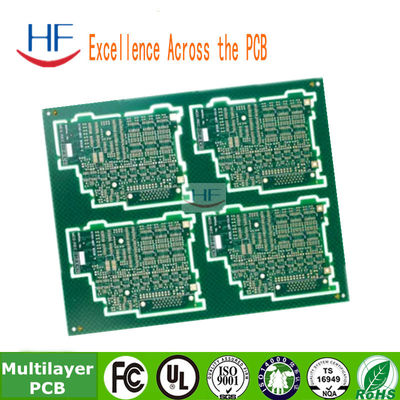 Rogers FR4 Multilayer PCB การผลิตบริการ น้ํามันเขียว