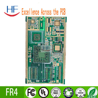 Rogers FR4 Multilayer PCB การผลิตบริการ น้ํามันเขียว